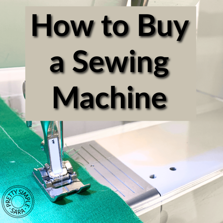How to Buy a Sewing Machine